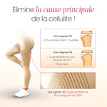 Charger l'image dans la galerie, Infographie du legging sculptant 3D Zafora qui élimine la cause principale de la cellulite en augmentant le flux sanguin
